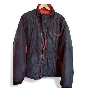 Vintage 90's Chaps Ralph Lauren Men's Puffer Jacket Detachable Hood Size XL